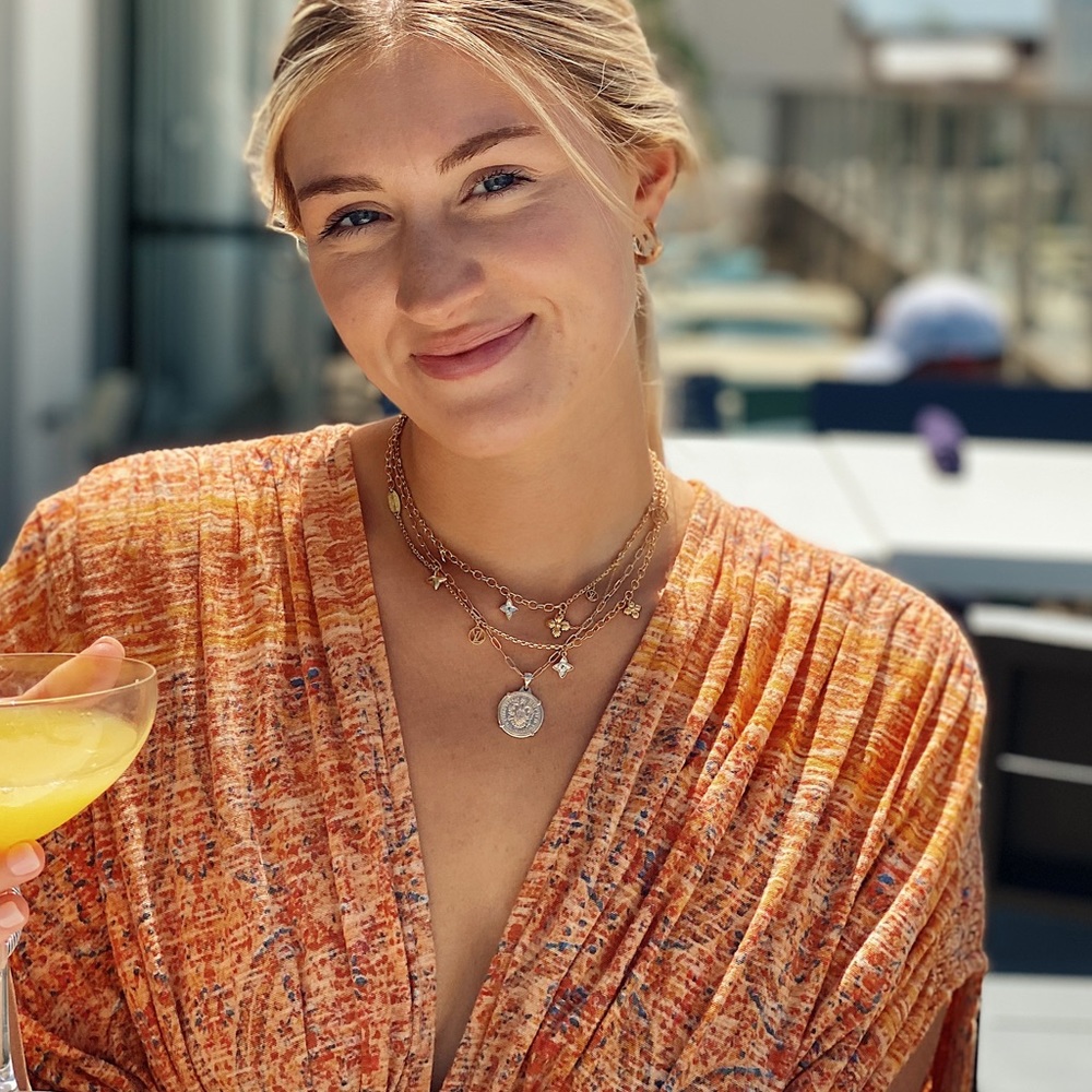 Louis vuitton blooming strass necklace